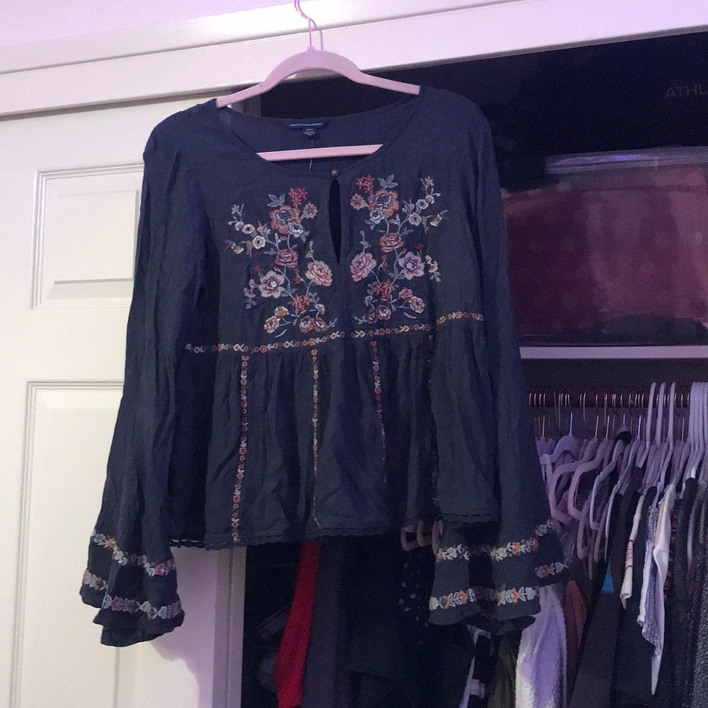 floral shirt